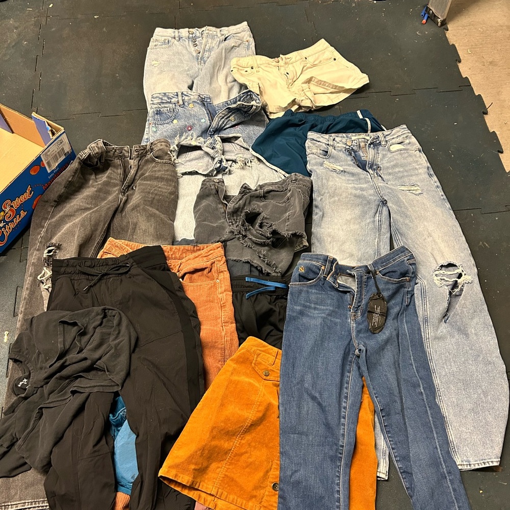Teen girl denim